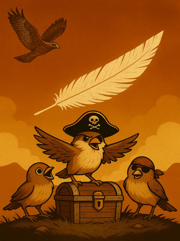 Die letzte Feder – Auf Schatzsuche mit den Spatzenpiraten